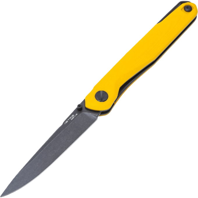 Нож складной MR.BLADE ASTRIS GEN.2 (Black Stonewash, G10 Yellow MB700-BSW/YL